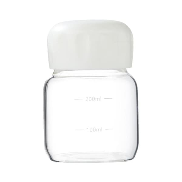 Sojamjölk Kaffemugg Glas Vattenflaska VIT white