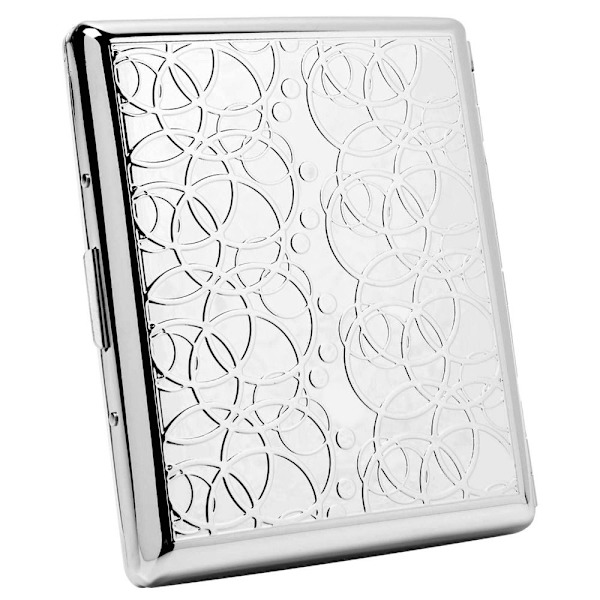 Retro Case Metalloitu hopea case