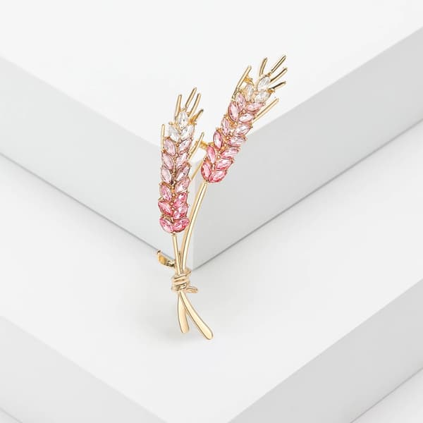 Rintaneulat Kasvi Pins PINKKI pink