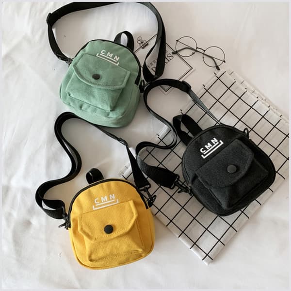 Skulderveske Messengerbag SVART Black