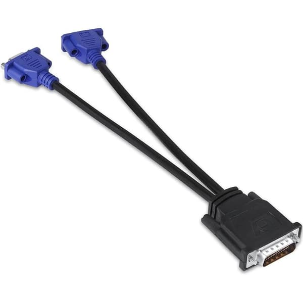 Videokabel DMS 59 till Dubbel VGA Adapter