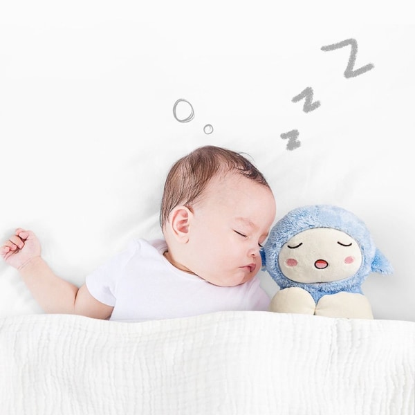 Plysj Slumber Otter Toy Beroligende Sleeping Otter Toy 05 05