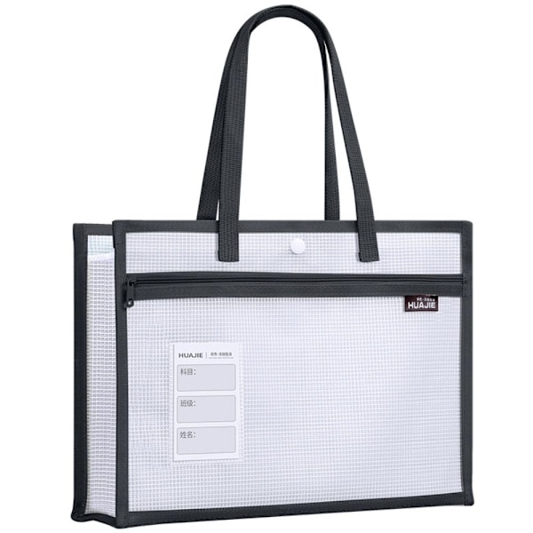 Tote Skoletaske Tutorial Taske SORT Black