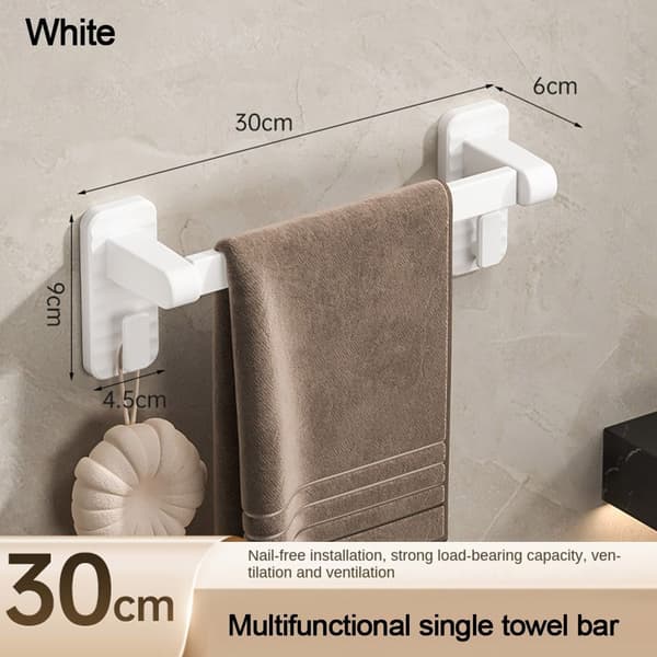 Håndklestativ Klesholder HVIT 30CM TYPE1 TYPE1 white 30cmType1-Type1