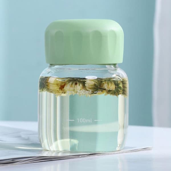 Sojamjölk Kaffemugg Glas Vattenflaska VIT white