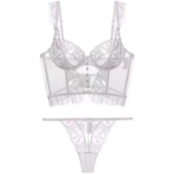 Alusvaatteet Suit Sexy Lingerie Set WHITE S white S