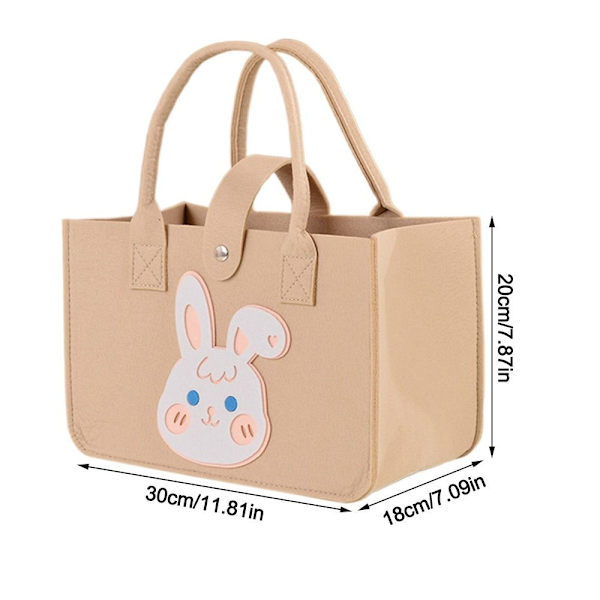Skuldertaske Tote Bag GRØN Green