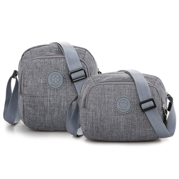 Crossbody-väska Axelväska GRÅ 1 1 grey 1-1