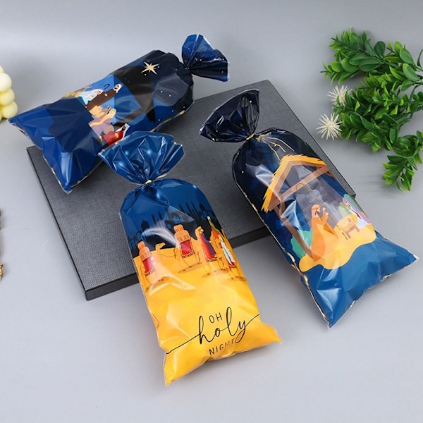 50 st Eid Mubarak godispåsar Cookie Treat-påsar STYLE 8 STYLE 8 Style 8