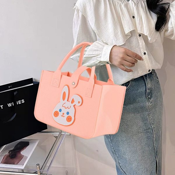 Skuldertaske Tote Bag ORANGE Orange