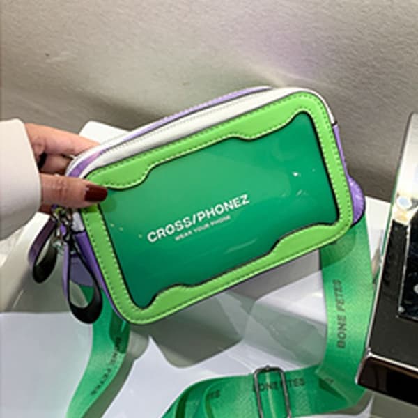 Axelväska Messenger Bag GRÖN Green
