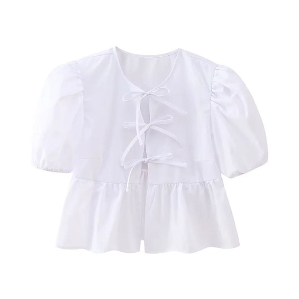 Bouse Shirt Naisten Top WHITE S White S