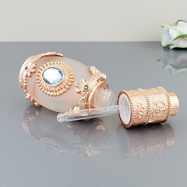 Tryckpipett Flaska Parfymflaskor BRONS Bronze