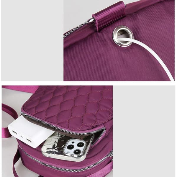 Crossbody-väska Ryggsäck ROSA pink