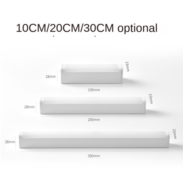 LED-leselys Øyebeskyttelse Adsorpsjonslampe 20CM 20cm