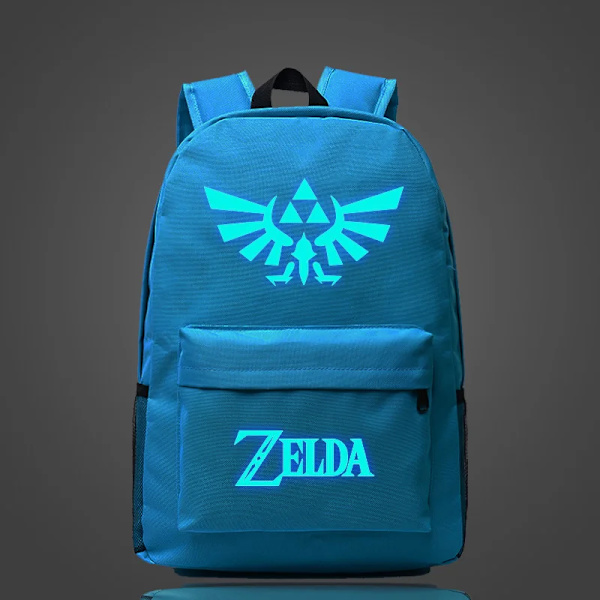 Anime Legend of Zelda Mochila skolväska Luminous student ryggsäck Style 3 Style 13