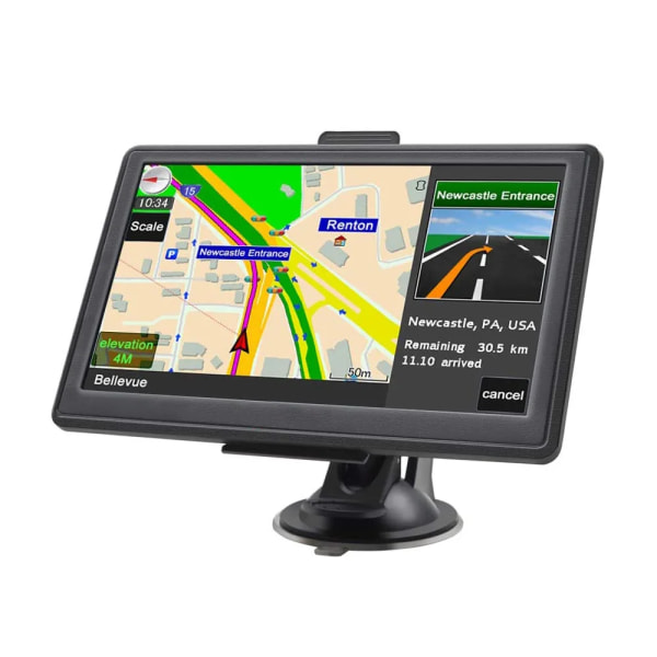 High Definition Large Screen Navigator Bil Lastbil Bärbar GPS Allt-i-ett Multi GPS-navigeringsspårningsenhet 8GB