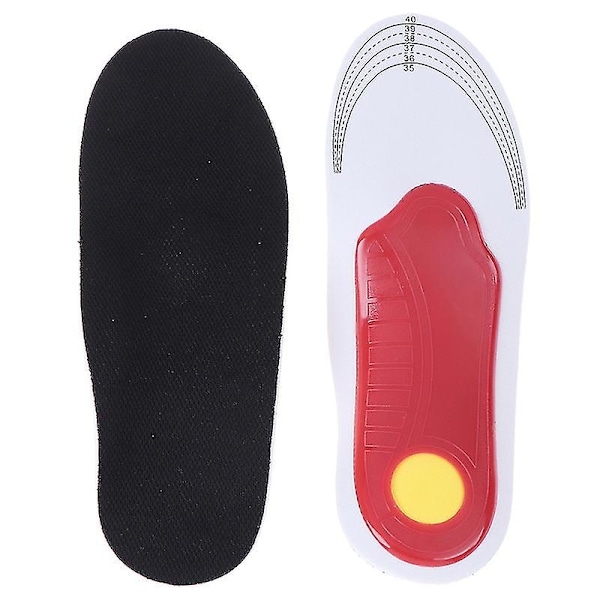 Fotvård Fasciitis Relief Insoler Orthotic Insole