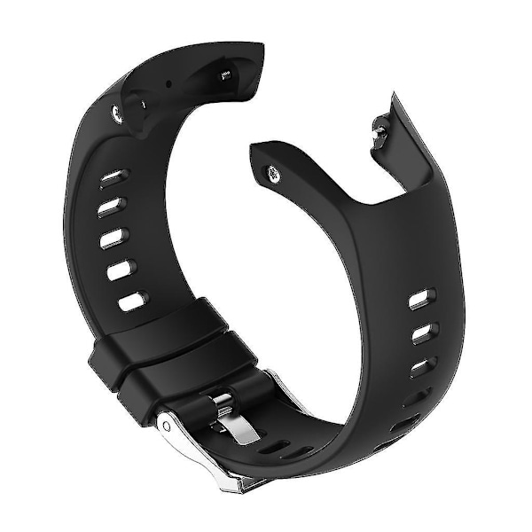 Silikon Ersättning Armband Rem För Suunto Spartan Trainer Wrist Hr Svart