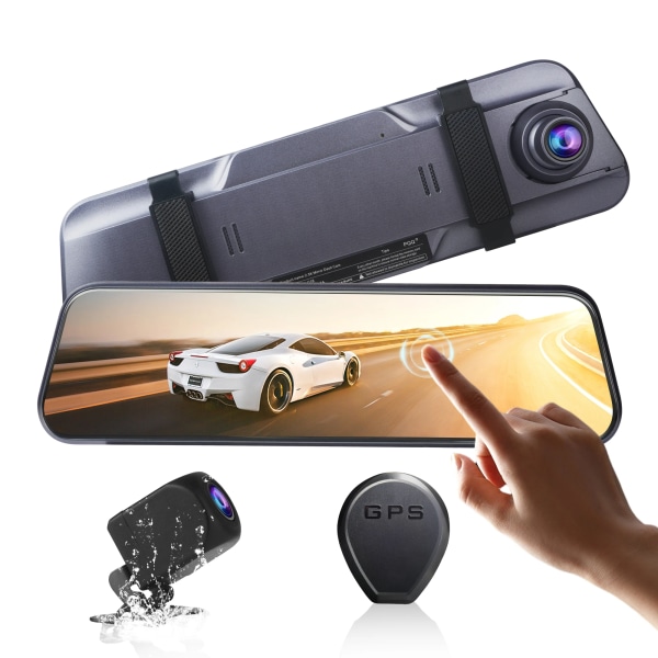 Zimtop 2,5K G-sensor Parkeringsmonitor WiFi GPS Bilkamera black box dash cam 2K+1080P+WiFi+GPS None