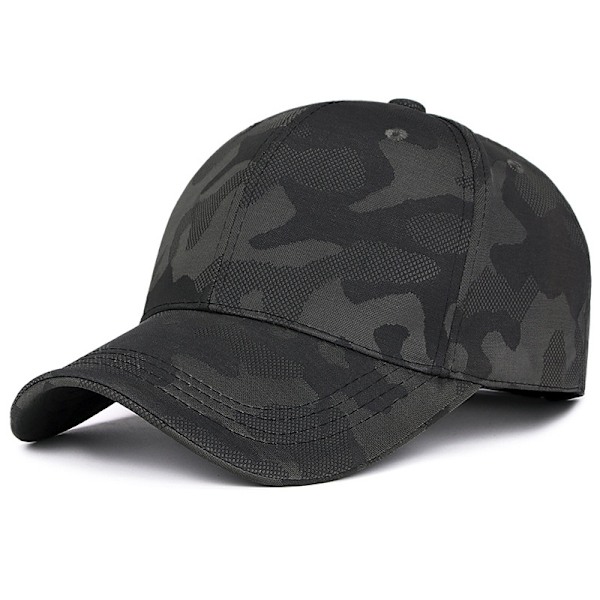 Kamouflagekeps Taktisk Baseballkeps Motorcykel Tennis Sport Hattar Utomhus Camo Hatt för svart kamouflage gray camouflage