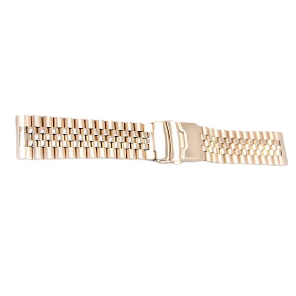 Rostfritt Stål Klocka Rem Ersättning Länk Armband Band 20Mm Rose Guld