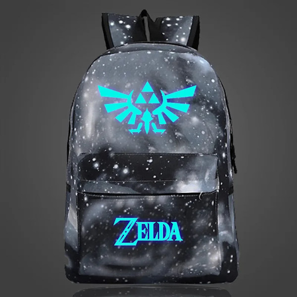 Anime Legend of Zelda Mochila skolväska Luminous student ryggsäck Style 3 Style 12