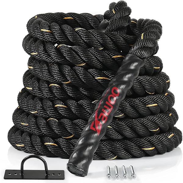 DAWOO Battle Ropes - 38mm*9m Grundövning