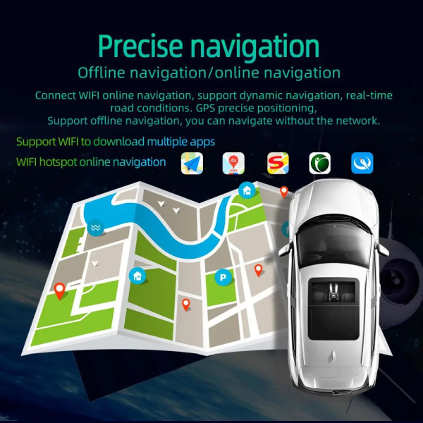 Bil Multimedia DVD-spelare Vertikal pekskärm GPS Navigator Monitor Bilstereo 2 Din android 11 Bilradio