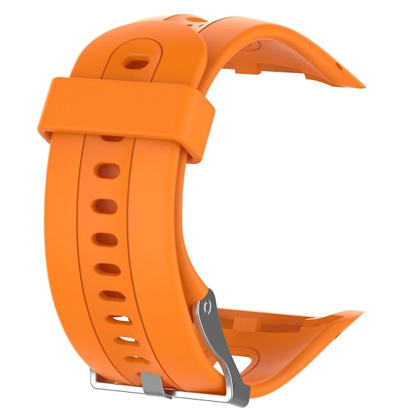 Silikon Sport Handledsrem För Garmin Forerunner 10 / 15 Orange