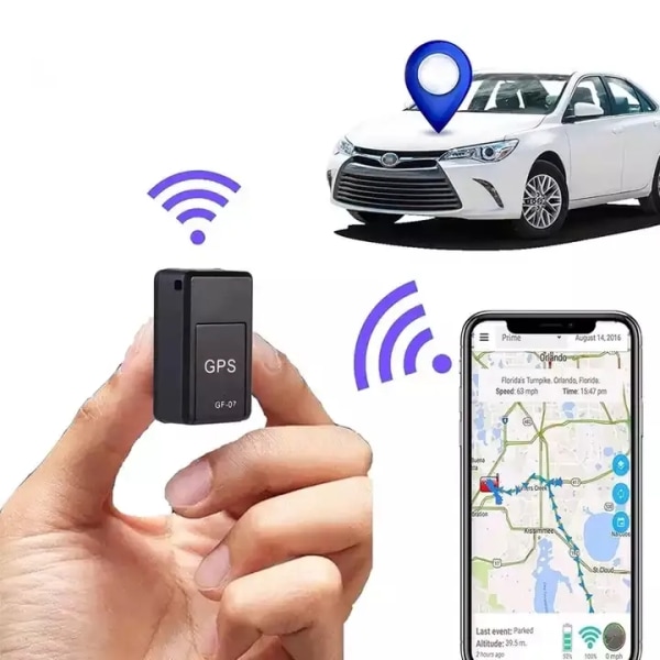 Mini Car GPS Tracker GSM Tracking Device GPS Locator GF07 GF 07 black