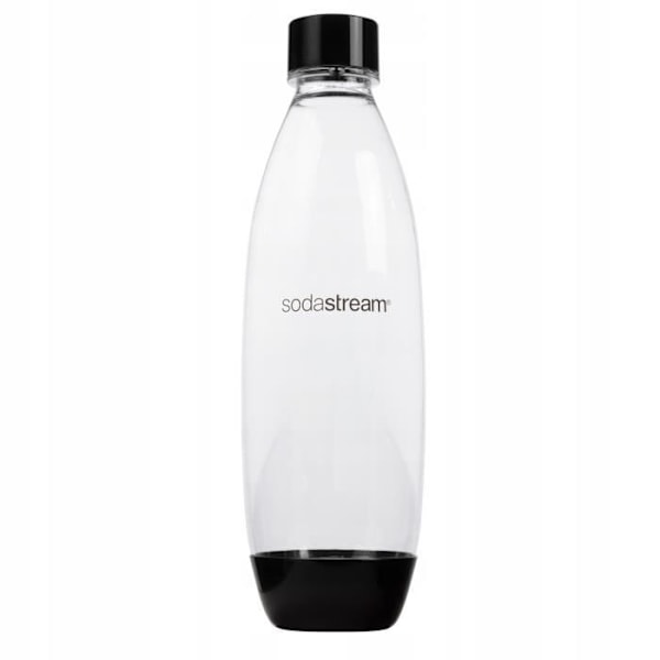 SodaStream Spirit Easy Saturator Svart, 1 flaska