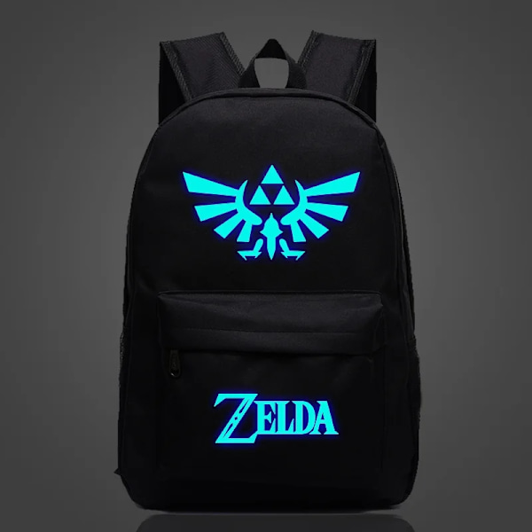 Anime Legend of Zelda Mochila skolväska Luminous student ryggsäck Style 3 Style 1