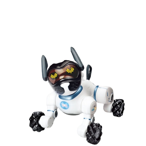 Röststyrda smarta robotar Hund Röst Dialog Barns pedagogiska leksak RC Robot Hund Sång Dansande robotleksaker för barn