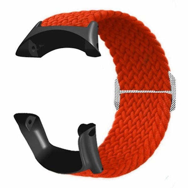 För Suunto Ambit3/Ambit2/Ambit Flätat Nylon Klockarmband Justerbar Handledsrem Red Style M Suunto Ambit 3