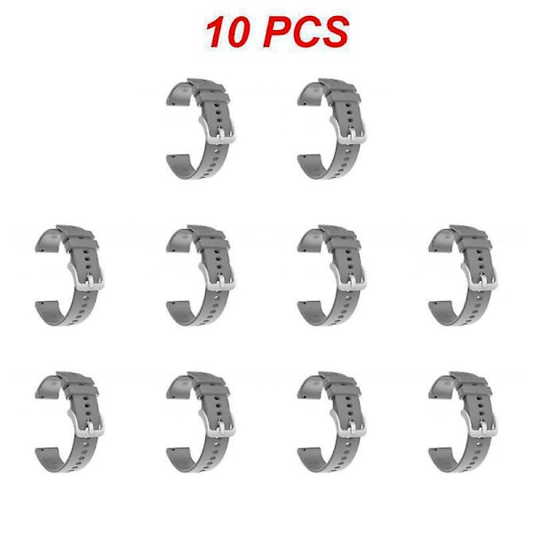 1~10Pcs Smart Klocka Tillbehör Watch Starp Tpu För Garmin Vivoactive 4S Ersättning Watchband Mjuk Silikone Style F 10pcs