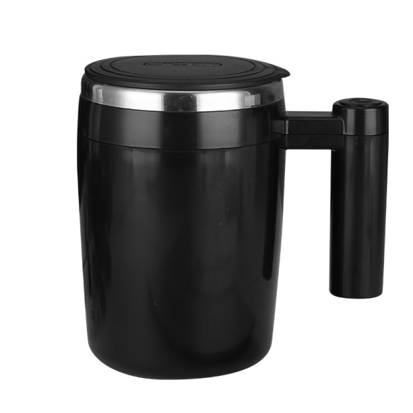 Automatisk blandningskopp Helautomatisk magnetisk blandningskopp Magnetiserad kopp Automatisk kaffekopp USB -laddning black