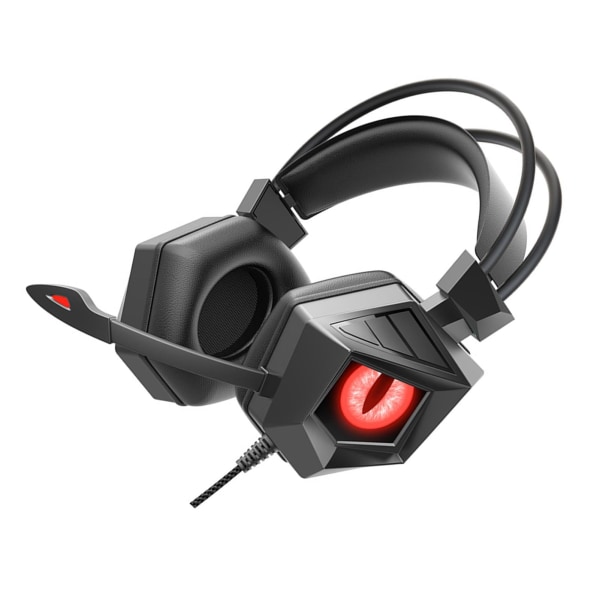 Kabelanslutna Gaming Headset Head Mounted Earphones Gaming Headset för PC Computer-Style 3
