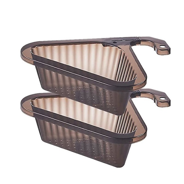 Avloppssilfilterkorg 2-pack Justerbar Kök Triangel Diskho Filter Transparent Diskho Avloppskorg D
