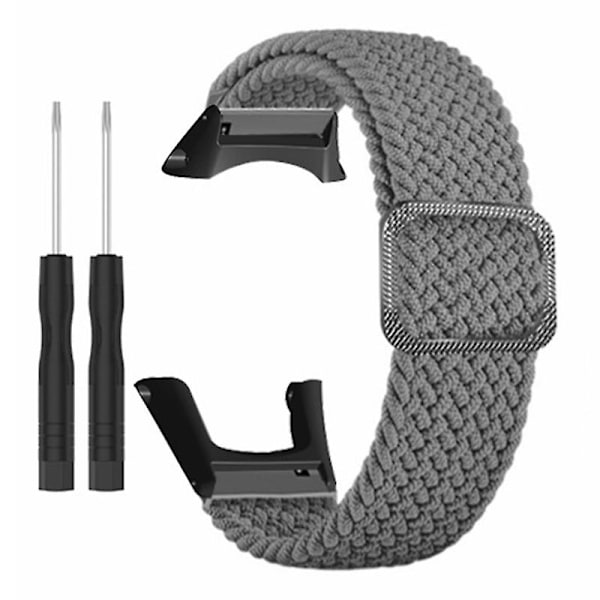 För Suunto Ambit3/Ambit2/Ambit Flätat Nylon Klockarmband Justerbar Handledsrem Grey Suunto Ambit 3