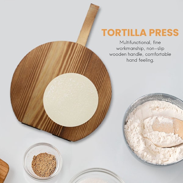 Degpressverktyg Degpressare Dumpling Skin Trä Dumpling Pressverktyg Degpressare Dumpling