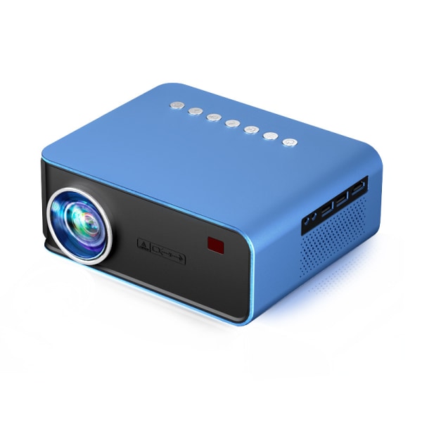Mini smart projektor Bärbar hemmabio Video Beamer Mobiltelefon Samma skärm projektor