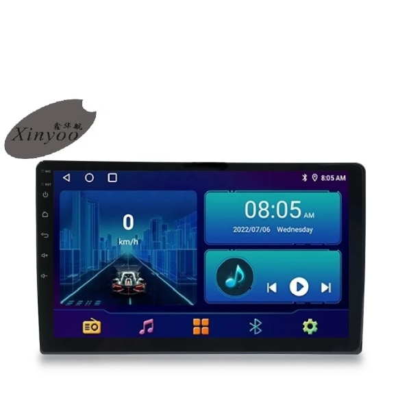 XinYoo i bil Android-radio med 9' Two din Touch-skärm USB Mirror Link Bil MP5-spelare bilstereospelare 9inch