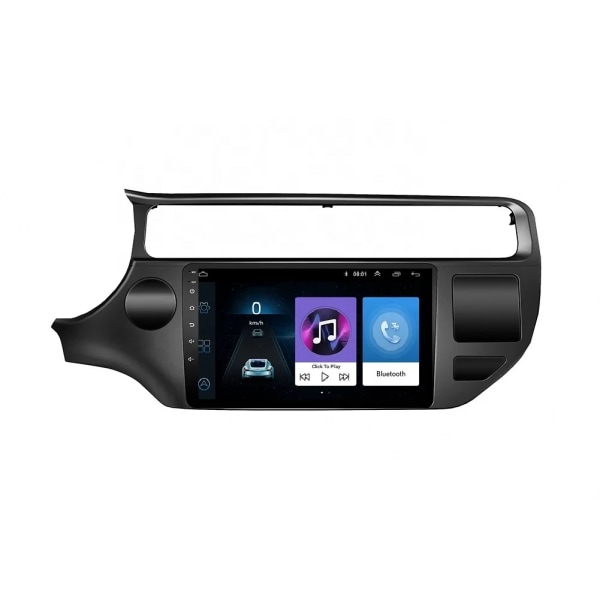 I bilen Android bilradiospelare med WIFI GPS USB Musik Pekskärm Spegellänk för Kia RIO 2015 Bil MP5-spelare