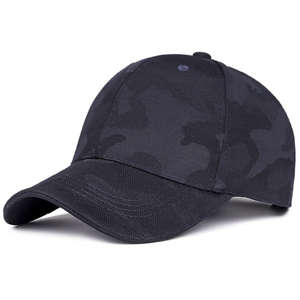 Kamouflagekeps Taktisk Baseballkeps Motorcykel Tennis Sport Hattar Utomhus Camo Hatt för svart kamouflage blue camouflage