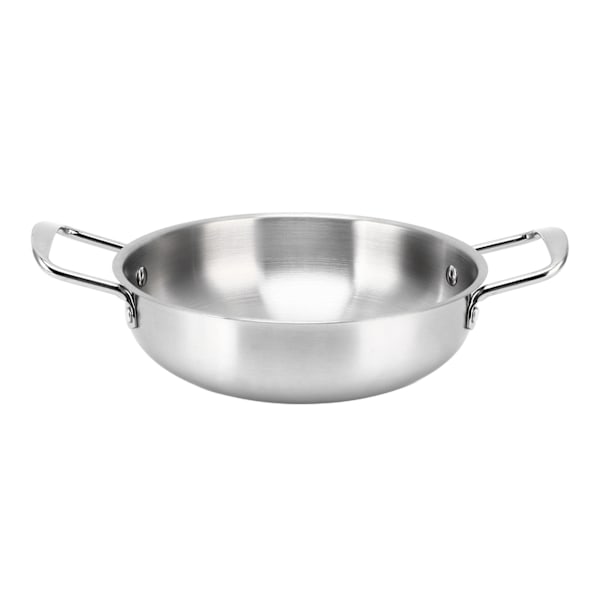 Ramen Gryta Binaural Uppvärmning Jämnt Nudel Gryta Stål Färg Miljövänlig Koreansk Ramen Gryta för Spaghetti Soppa Gröt Nudel 18cm