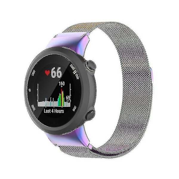 För Garmin Forerunner 45 / 45S / Swim 2 Milanese Ersättande Handledrem Bevakarbandet Färgglada