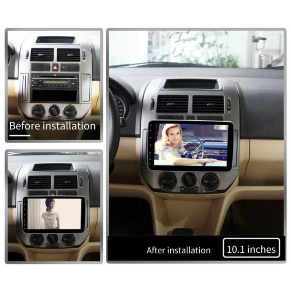 360 graders roterande bil Android-skärm Ljud Stereosystem Dsp Bt Gps Navi Autoradio 10,1 tum 1 Din Monitor Android Car Radio