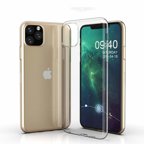 iPhone 11 Pro Genomskinligt Skal Basic+ Transparent