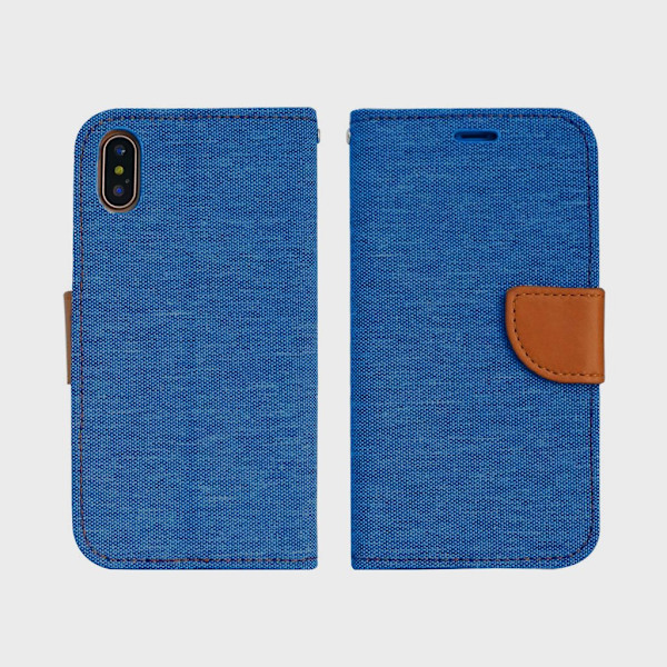 iPhone XS Max Plånboksfodral Blå
